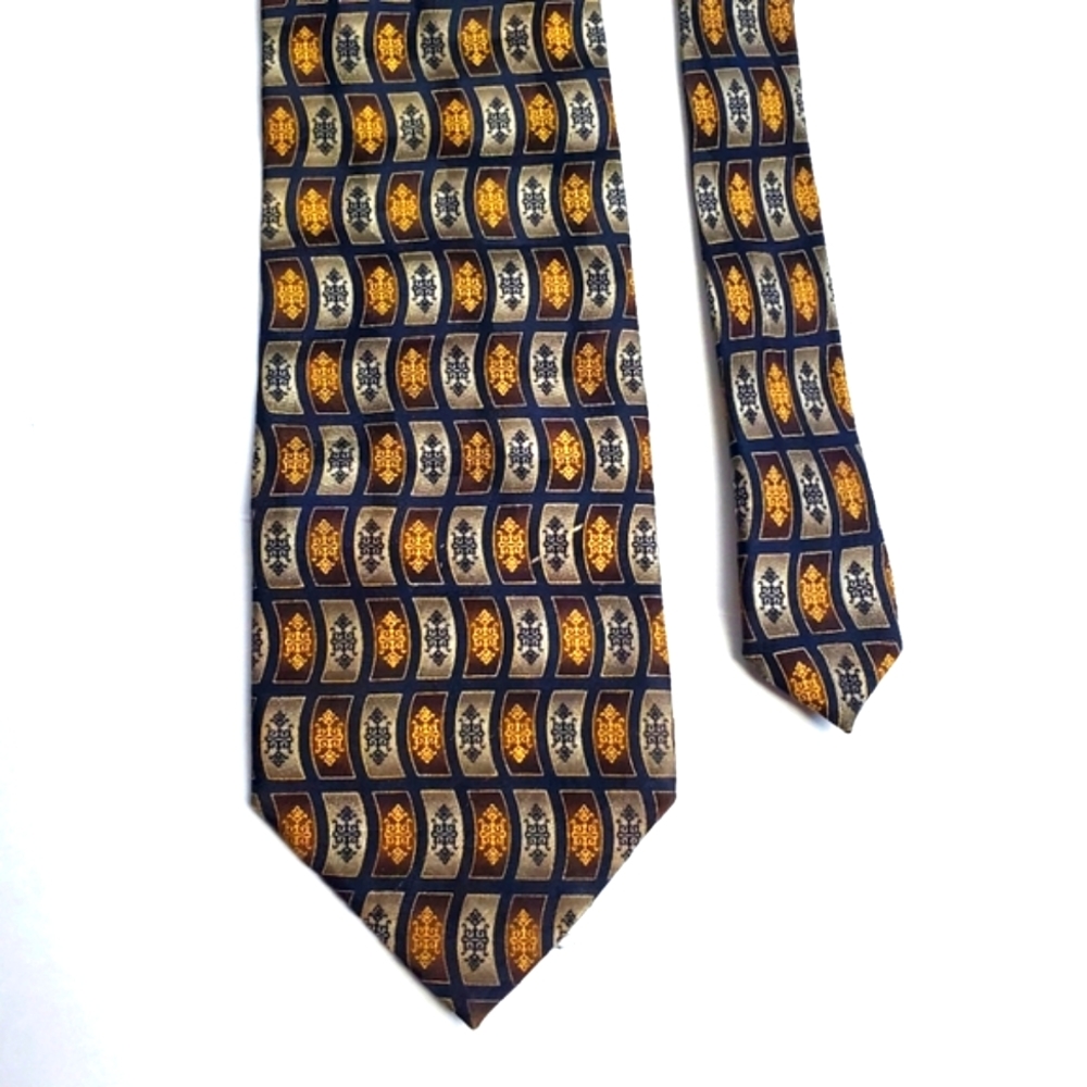 Di Moggio Men's 100% Silk Tie